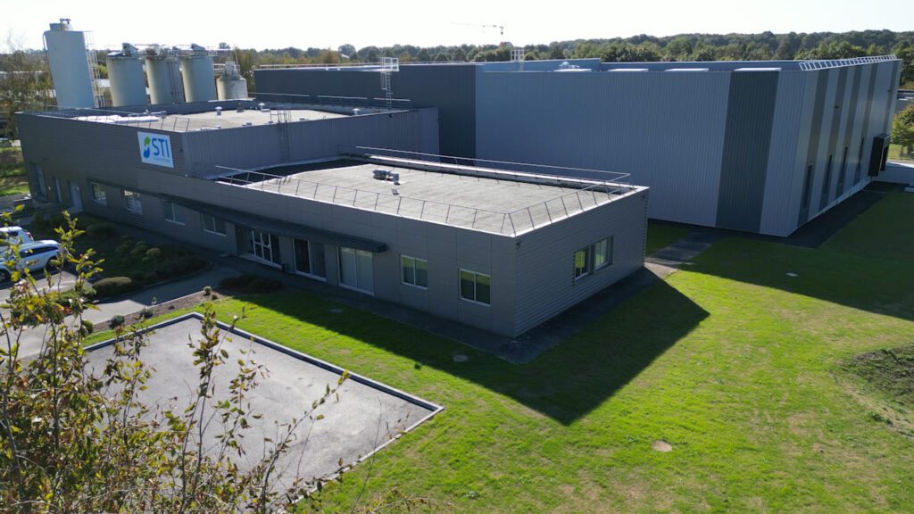 L'extension de 2000 m² chez STI biotechnologie